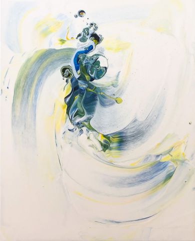 Peinture de Jean-Philippe ESTEBENET : Préambules éphémères II