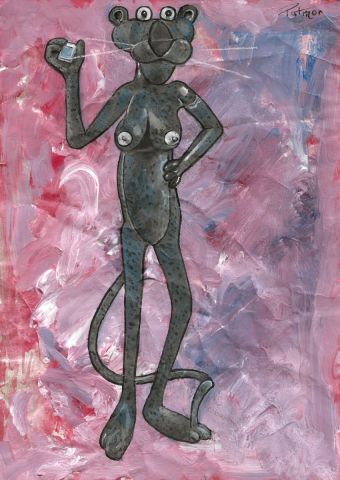 Peinture de Patmor : Ben ouais quoi, moi aussi j'ai un Smartphone !