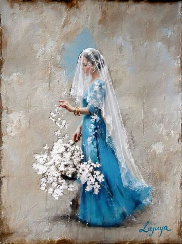 Art numerique de Françoise DELEGLISE : Femme 1