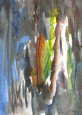 Peinture de Patmor : Abstraction n°21
