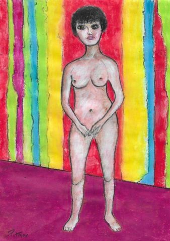 Peinture de Patmor : Dénudée