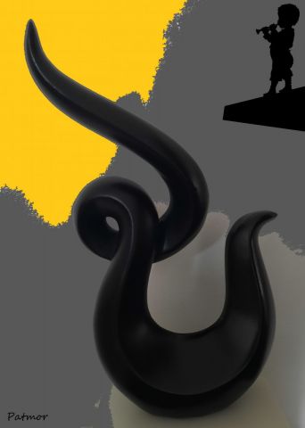 Peinture de Patmor : Charmeur à la flûte