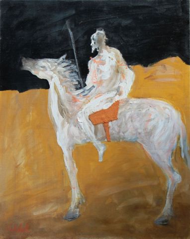 Peinture de Valdet : Don Quichotte
