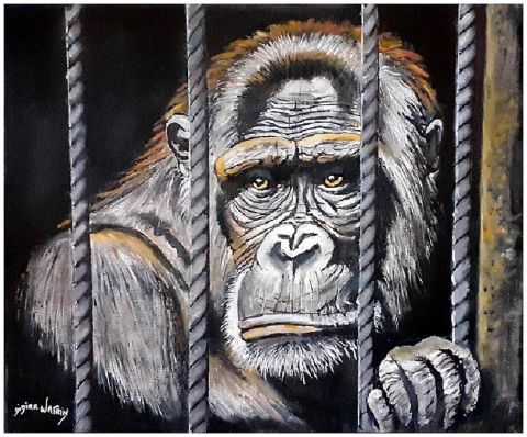 Peinture de watrin91 : tristesse