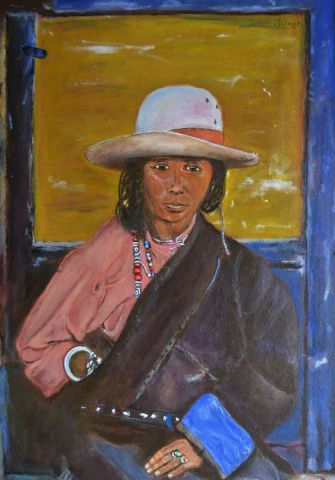 Peinture de Patmor : Tibétain
