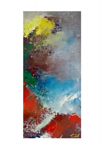 Peinture de Vidal : Océan n° 3.