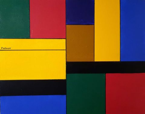 Peinture de Patmor : Bandes colorées