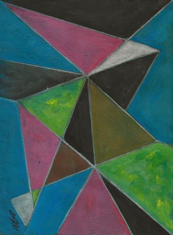 Peinture de Patmor : Triangles