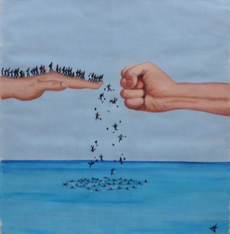 Peinture de Jean-Alexandre : Aujourd'hui