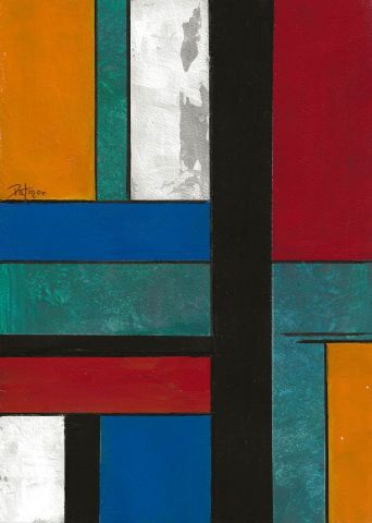 Peinture de Patmor : Abstraction n°42