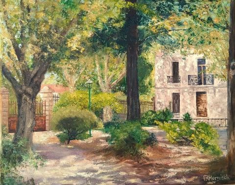 Peinture de Pascale HARNISCH : De l'ombre à la lumière