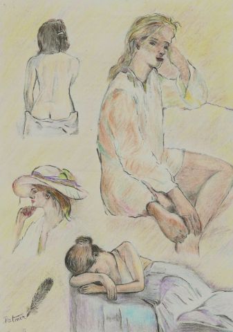 Peinture de Patmor : Des filles de rêve