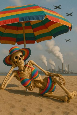 Art numerique de Alex Ander : Canicule: continuez!
