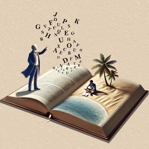 Art numerique de Alex Ander : La lecture