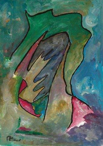 Peinture de Patmor : Abstraction n°41