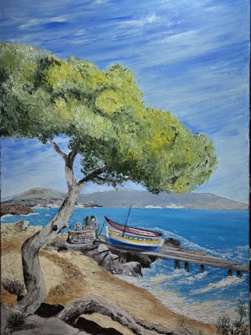 Peinture - Huile sur toile Fabregas par zepol