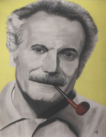 Georges Brassens par Jean-Alexandre