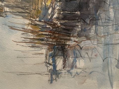 Peinture de Christian FANELLI : Sur le bassin d arcachon