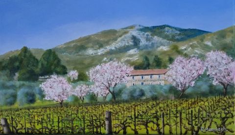 Printemps sur les Alpilles par Pascale HARNISCH