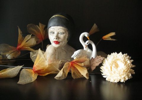 Peinture de Patmor : Nature morte au Raku