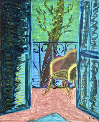 Painting Matisse et Bonnard by Marcofecit