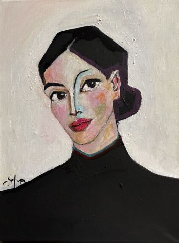 Peinture de soffya : Maddelena