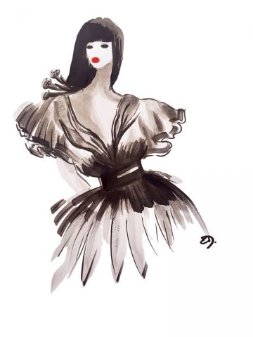 Illustration de Isa D : Indochinoise