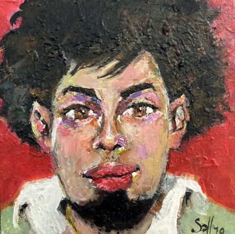 Peinture de soffya : Beau gosse