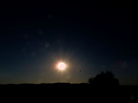 Photographie de Jean-Luc Rousseau : Eclipse solaire du 12 août 2026