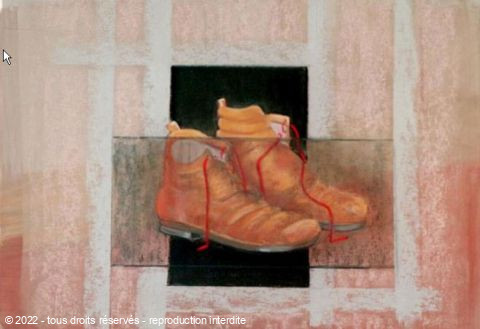 L'artiste BETTY-M peintre - les chaussures