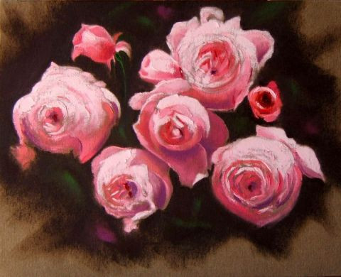L'artiste attilioradice - roses en rose