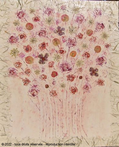 L'artiste carole zilberstein - bouquet