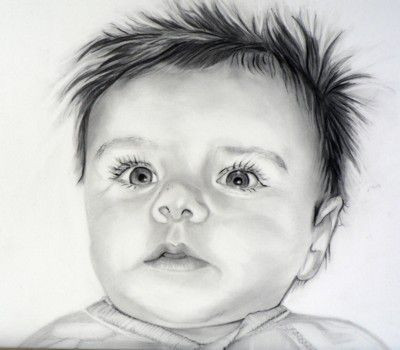 Portrait D Enfant Dessin Joelle Montagne