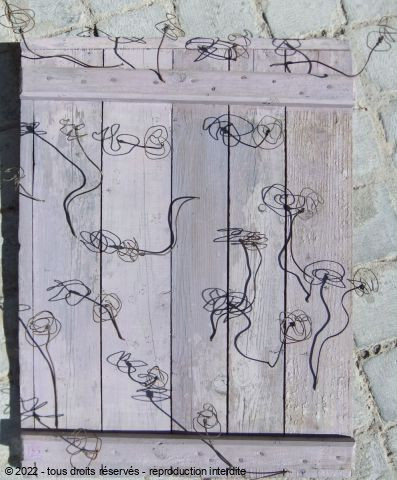 L'artiste carole zilberstein - volet aux immortelles