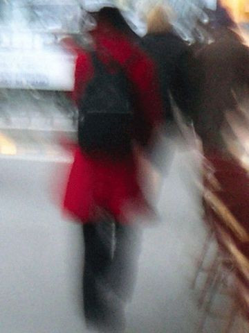 olivier georgeon - La femme en rouge (Woman in red)