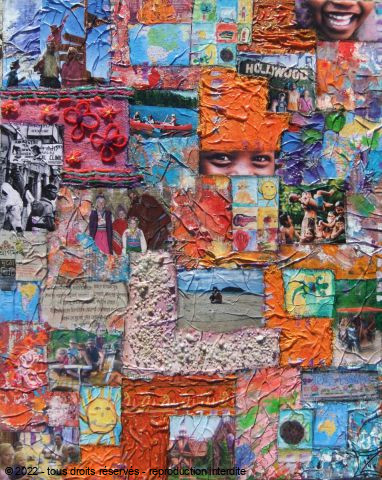L'artiste carole zilberstein - liens tissés autour du monde