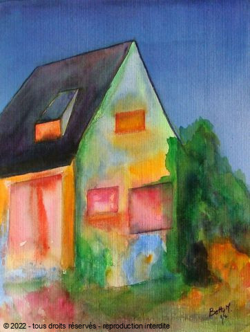 L'artiste BETTY-M peintre - maison de rêve