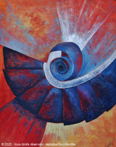 L'artiste Marie-Pierre JAN - spirale