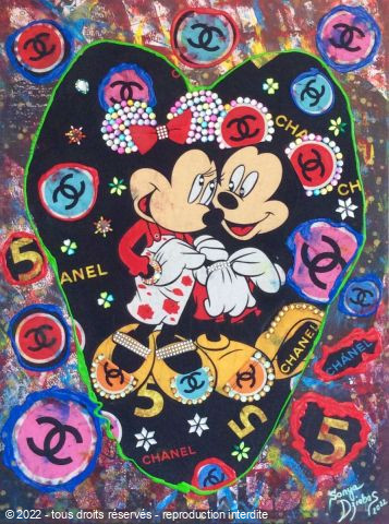 SONYA DZIABAS - « Minnie and Mickey in love and fashion »