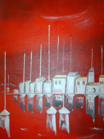 St Tropez Le Port Peinture Vivelsky