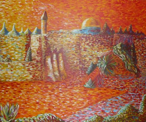 L'artiste Audrey Arfi - La Grande Jerusalem
