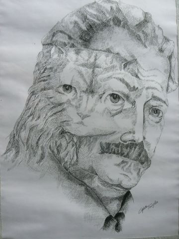 Brassens Et Le Chat Dessin Lyzy