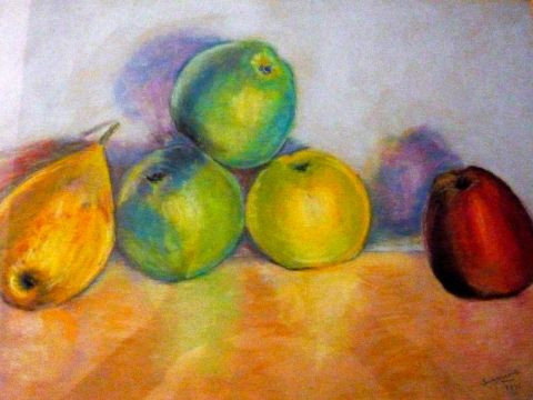 L'artiste Suzanne ACCARIES - Quelques fruits