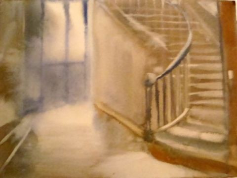 L'artiste Thaline  - L ' escalier 