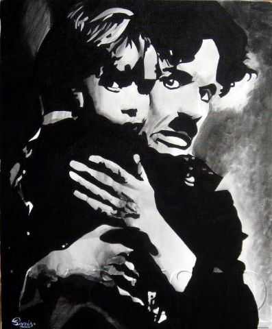 L'artiste david - chaplin et l enfant