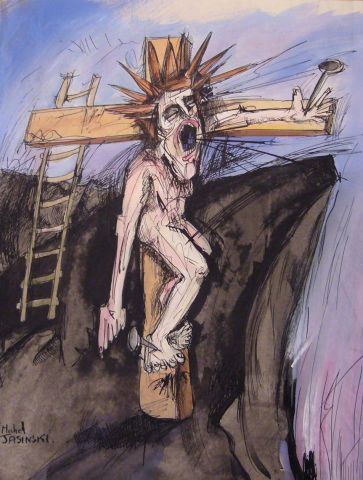 L'artiste Michel JASINSKI - Il est descendu aux enfers